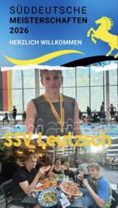 Mehr über den Artikel erfahren SSV Leutzsch bei den Süddeutschen Meisterschaften in Stuttgart