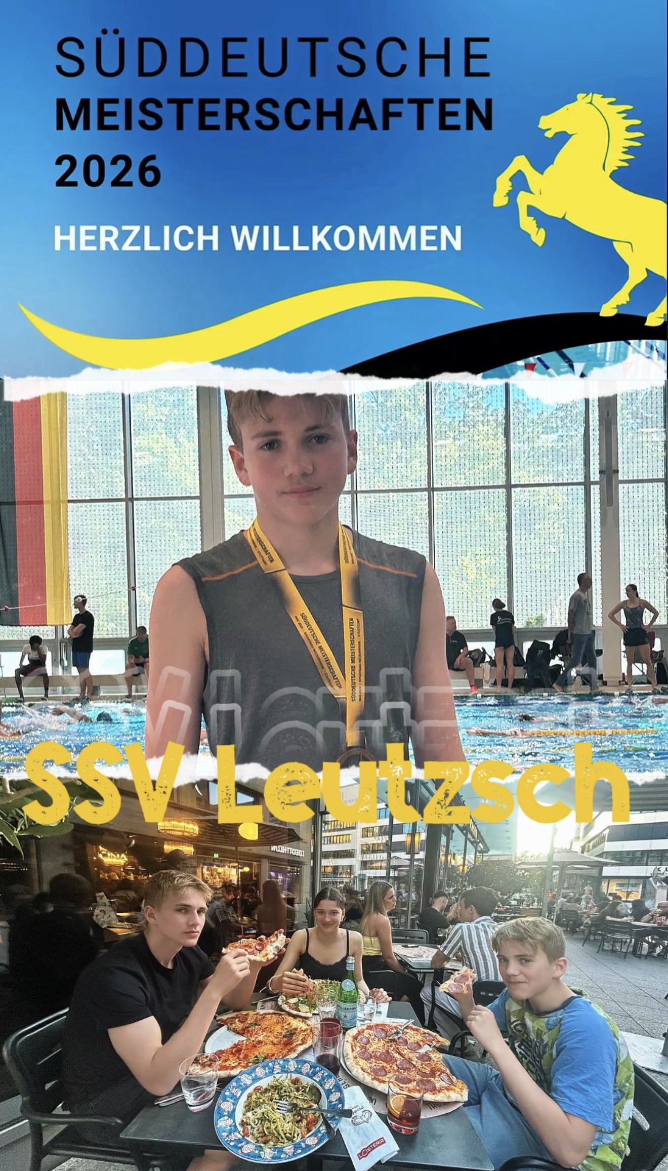 Mehr über den Artikel erfahren SSV Leutzsch bei den Süddeutschen Meisterschaften in Stuttgart